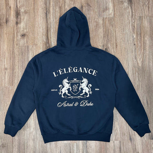 The Monarch Hoodie - Navy